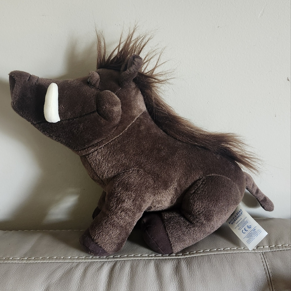 Build A Bear Work Shop Disney’s The Lion King Pumba 16” Pre-owned